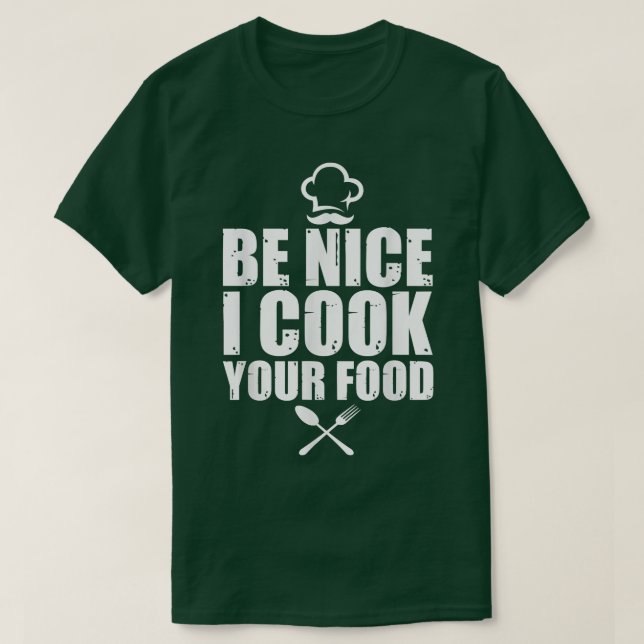 Funny Chef Culinary Cooking Chef For Cook Pastry G T-Shirt (Design Front)