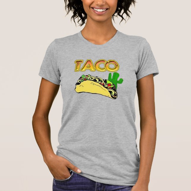 Funny Chef Foodie Fitness Taco Tees - Gifts! (Front)