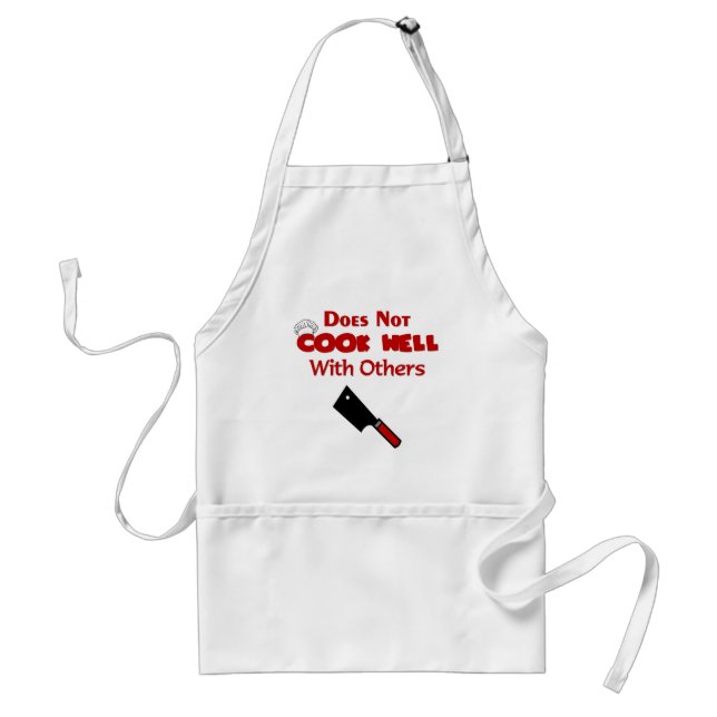 Funny Chef Gifts Adult Apron (Front)