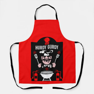 Funny Chef Hurdy Gurdy Apron