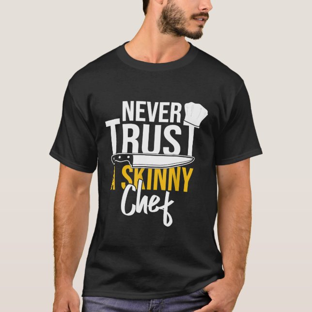 Funny Chef Joke Gag Barbecue Grill BBQ Cooking Coo T-Shirt (Front)