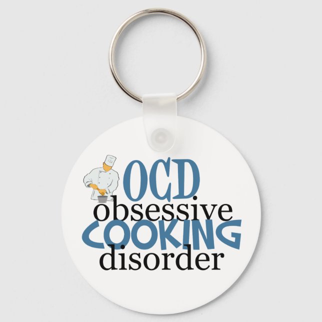 Funny Chef Keychain (Front)