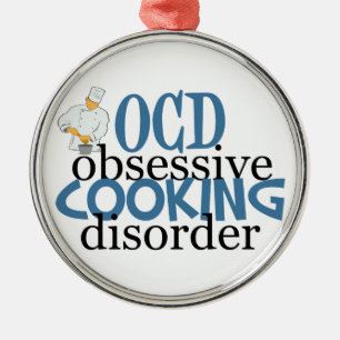 Funny Chef Metal Ornament