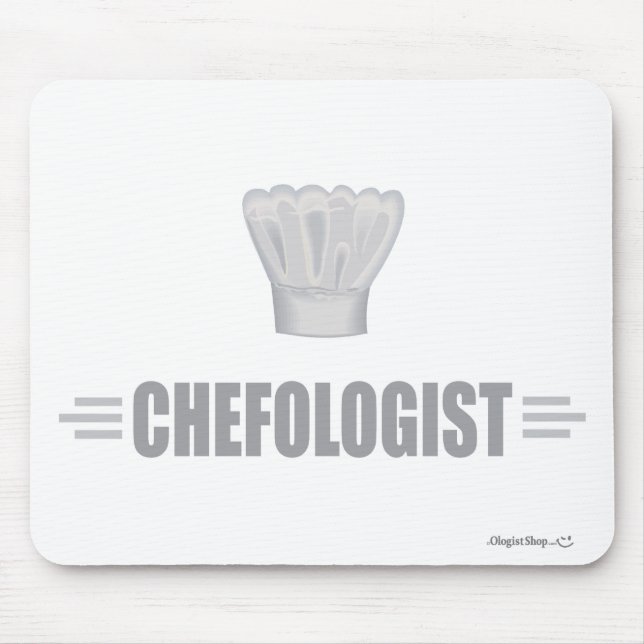 Funny Chef Mouse Pad (Front)