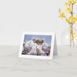 Funny Chef Street Entertainers (9812) Card