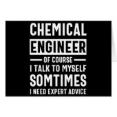 Funny Chemical Engineer Gift (Front Horizontal)