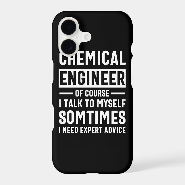 Funny Chemical Engineer Gift Iphone Case (Back)