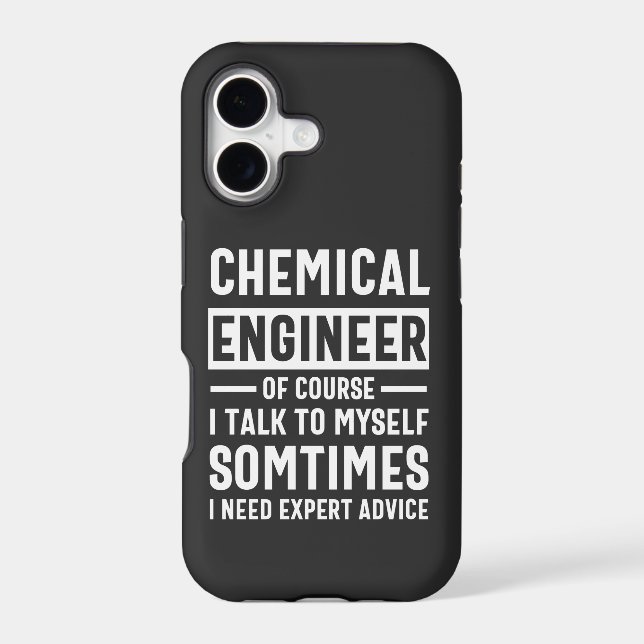 Funny Chemical Engineer Gift Iphone Case (Back)