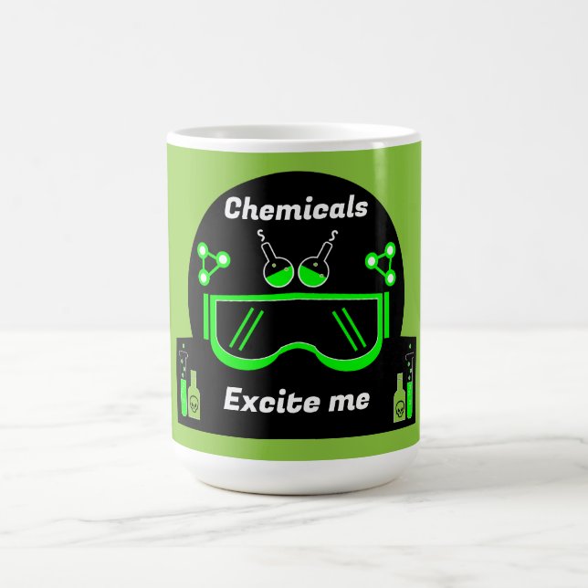 Funny Chemical Engineer Gifts Color Morph Mug (Center)