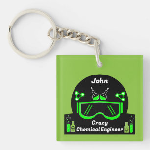 Funny Chemical Engineer Gifts Keychain