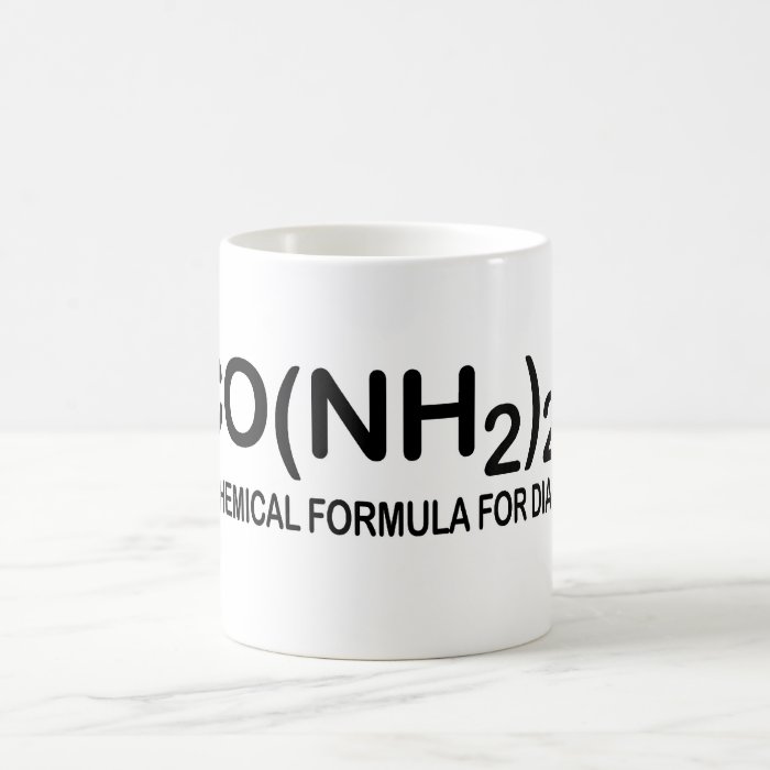 Funny Chemical Formula for Diarrhea Coffee Cup Coffee Mugs