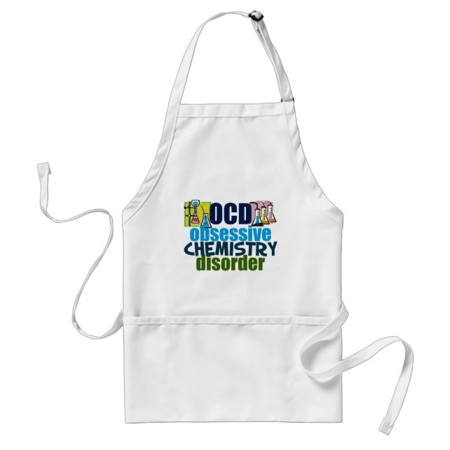 Funny Chemistry Adult Apron (Front)