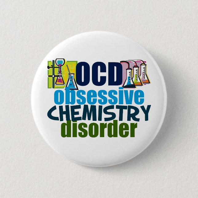 Funny Chemistry Button (Front)