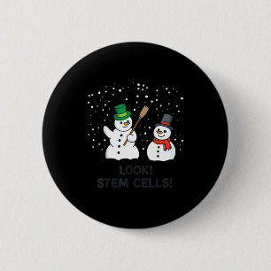 Funny Chemistry Christmas Science Teacher Look Ste Button