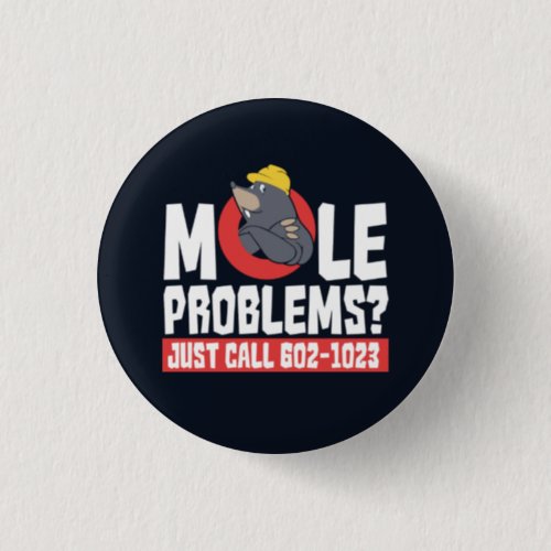 Funny Chemistry Formula Mole Problem Science Button