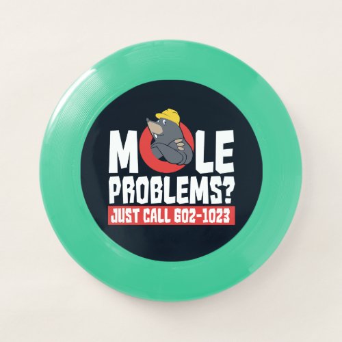 Funny Chemistry Formula Mole Problem Science Gag Wham_O Frisbee