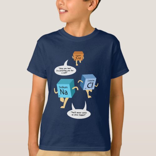 Funny Chemistry Geek Chemical Elements Birthday T_Shirt