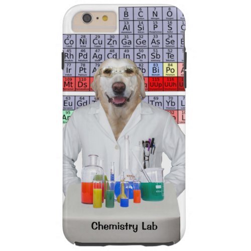 Funny Chemistry LabDog Tough iPhone 6 Plus Case