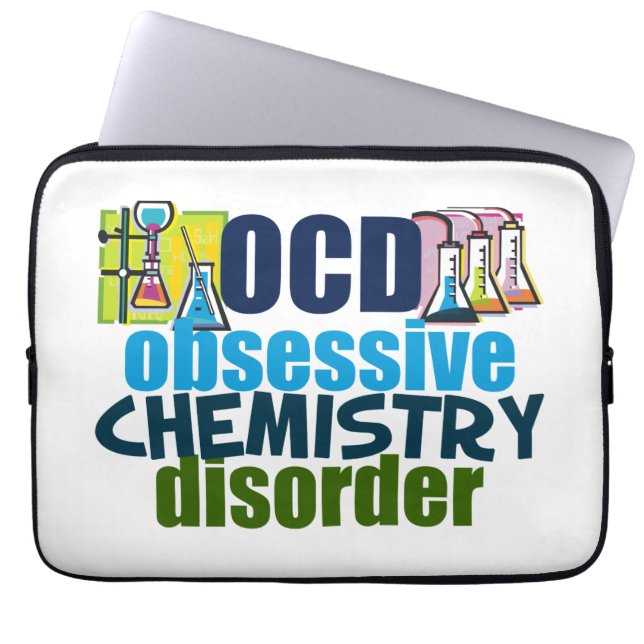 Funny Chemistry Laptop Sleeve (Front)