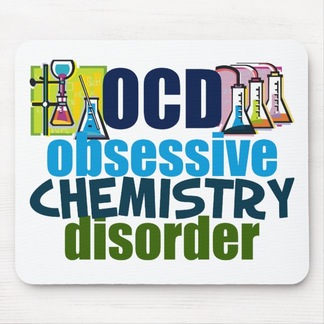Funny Chemistry Mouse Pad (Front)