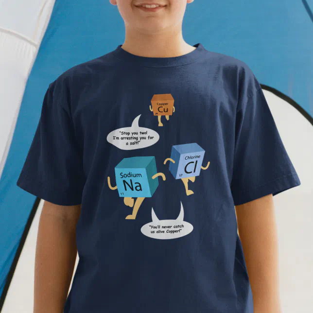 Funny Chemistry Periodic Table Elements Science T-Shirt Zazzle