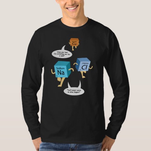 Funny Chemistry Periodic Table Science Pun T_Shirt