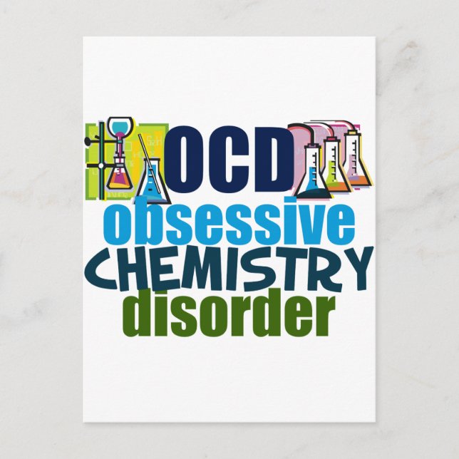 Funny Chemistry Postcard (Front)
