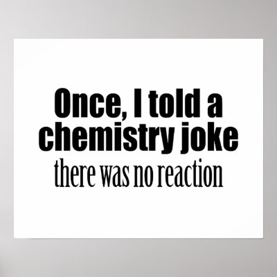 funny chemistry posters