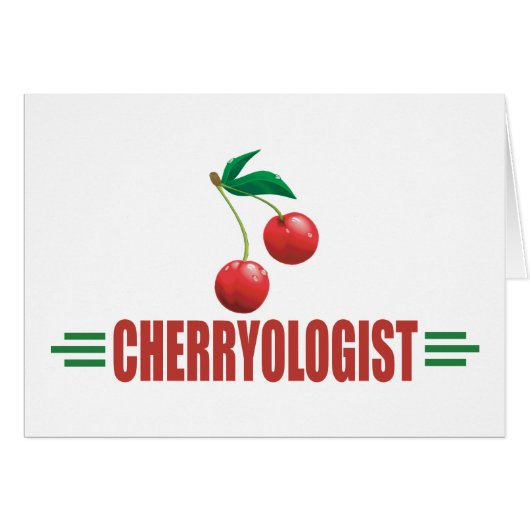Funny Cherries Cards (Front Horizontal)