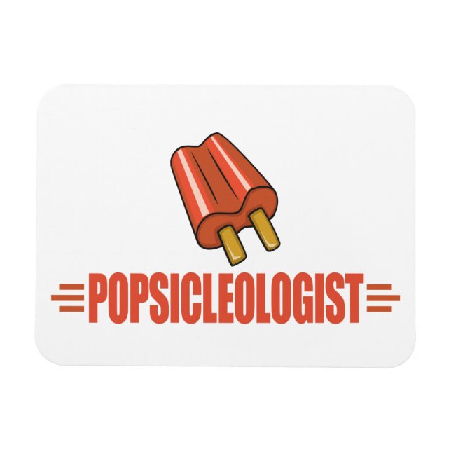 Funny Cherry Popsicle Lover Magnet (Horizontal)