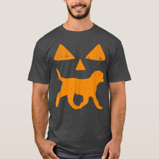 Funny Chesapeake Bay Retriever Halloween Pumpkin E T-Shirt