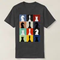 Mens Chess King quote game chess pieces gift for men T-Shirt