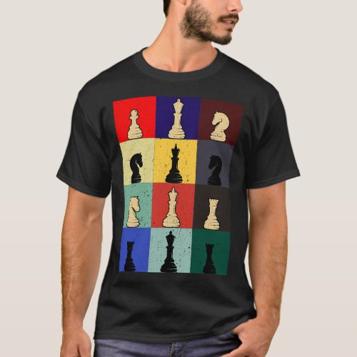 Funny Chess Board Tee Game Humor set Player Chess