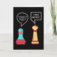 Checkmate Chess Greeting Card by Me