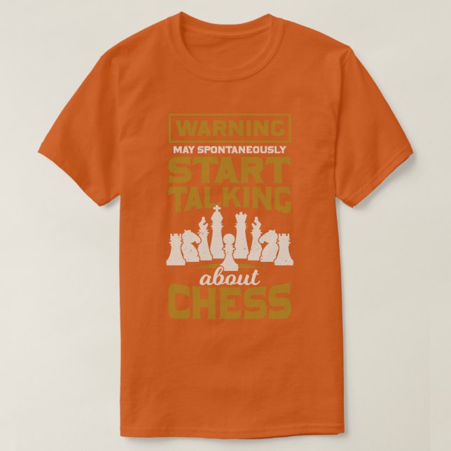 Funny Chess Game Player Gift  T-Shirt (Design Front)