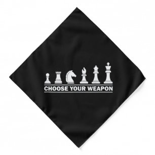 Funny Chess Gift for Chess Lover Kids Boys Girls C Bandana