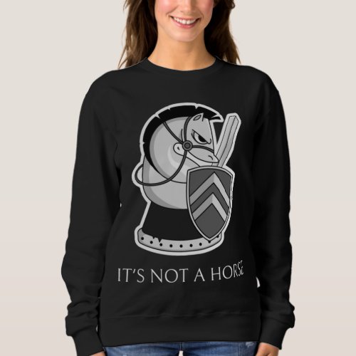 Funny Chess Its Not A Horse Knight Piece Player Gi Sweatshirt