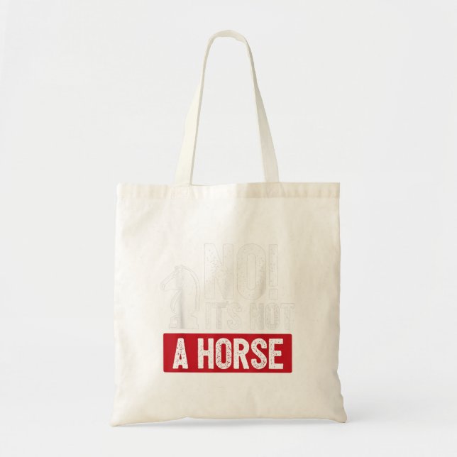 Funny Chess King Castling Design Tote Bag (Front)