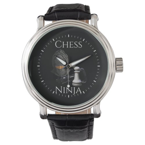 Funny Chess Ninja Chess Player Watch