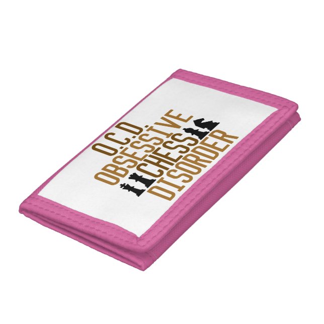 Funny Chess Tri-fold Wallet (Bottom)