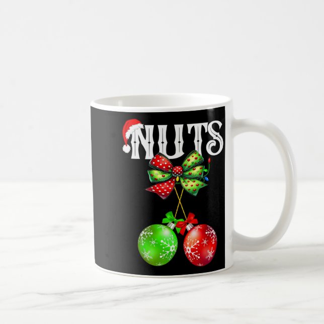 Funny Chest Nuts Chestnuts Matching Family Christm Coffee Mug (Right)
