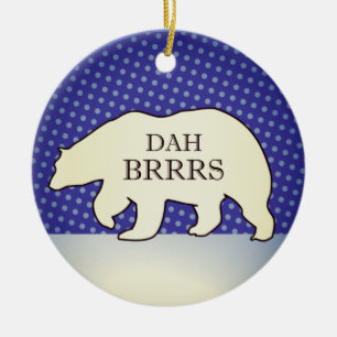 Funny Chicago Holiday Ornament