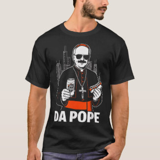 Funny Chicago Pope Leo Xiv Graphic T-Shirt
