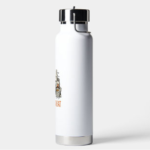 Funny Chick Or Treat Halloween Chicken Graphic_1 Water Bottle