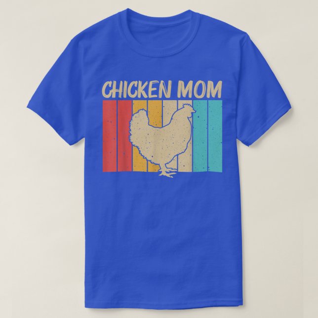 Funny Chicken Art For Mom Women Chicken Farmer Pou T-Shirt (Design Front)
