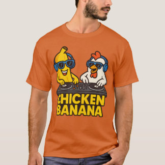 Funny Chicken Banana T-Shirt