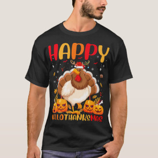 Funny Chicken Bird Lover Happy Chicken HelloThanks T-Shirt