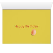 Funny Chicken Birthday (Inside Horizontal (Bottom))