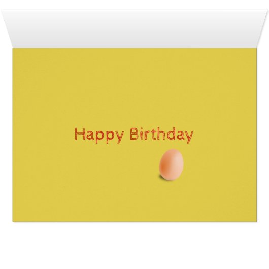 Funny Chicken Birthday (Inside Horizontal (Bottom))