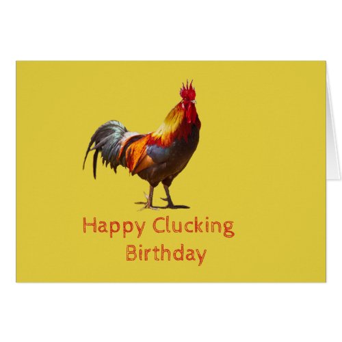 Funny Chicken Birthday